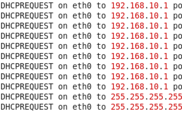 php获取服务器内网ip_DHCP无法正常获取内网IP？