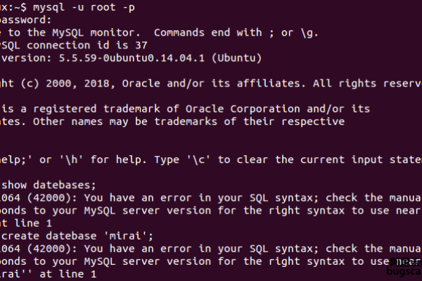 sqlyog连接mysql报错1046