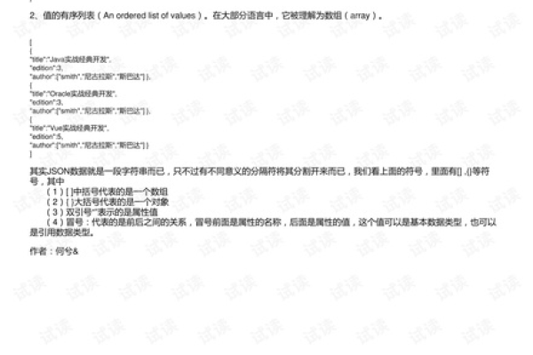 ajax与json存储格式_JSON格式消息说明