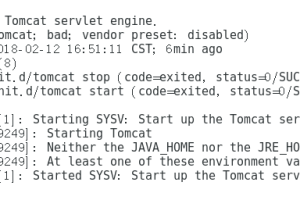 解决centos 启动tomcat 报错40001