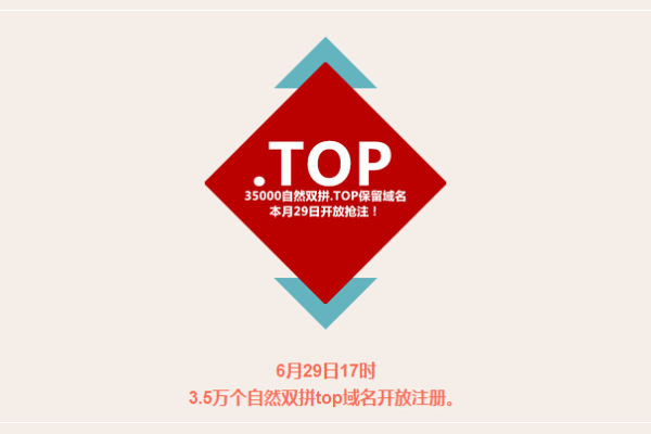 .top域名注册  第1张