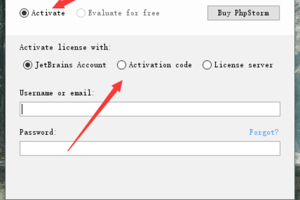 phpstorm如何激活