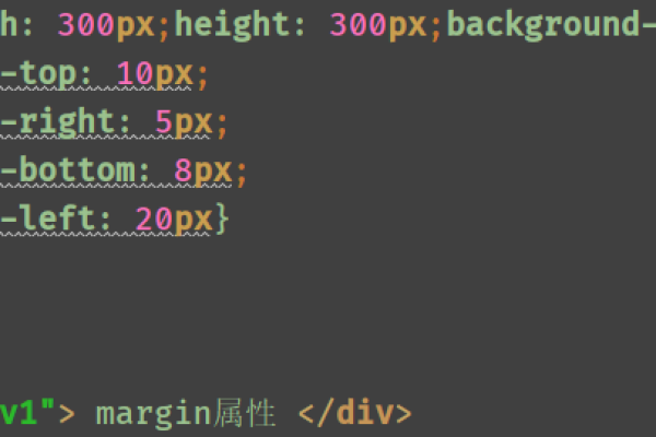 css中的margin属性 CSS