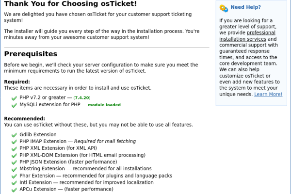 如何在Vultr云主机CentOS 7上安装osTicket免费开源客户支持系统