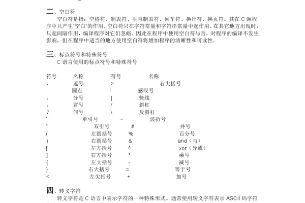 c语言的语句分隔符号 _多语言&工程符号