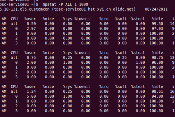 Linux系统监控命令整理汇总-掌握CPU,内存,磁盘IO等找出性能瓶颈