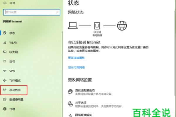 Win10笔记本电脑怎么设置wifi热点？