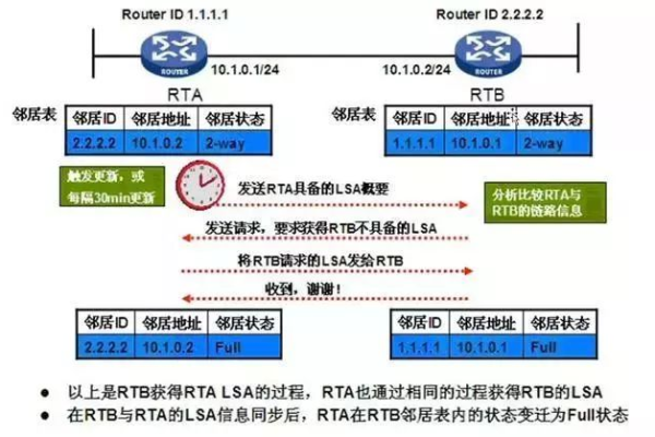 动态路由协议ospf的配置（四种动态路由协议）