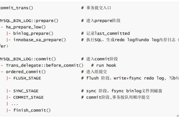 mysql二阶段提交区别