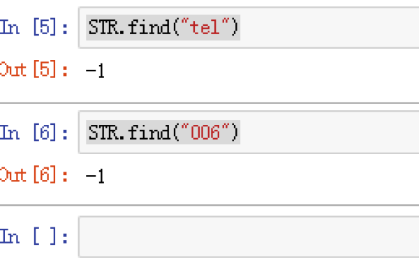 python字符串中find函数