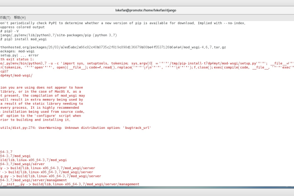 安装mod_wsgi报错  第1张