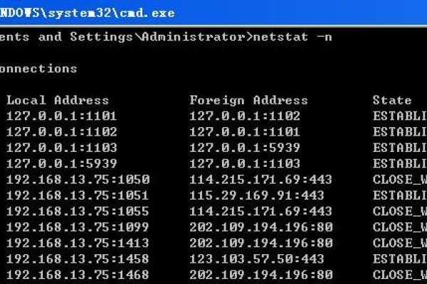 Windows自带强大的载入检测工具-netstat