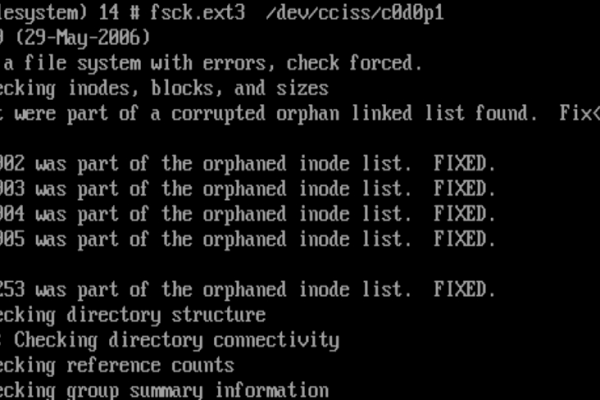 Linux非正常关机后提示mount: wrong fs type, bad option, bad superblock on xxxxxx 的解决方法！