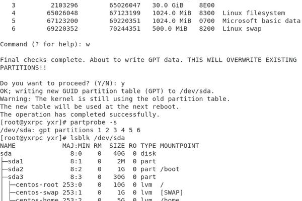 linux自动分区、格式化、挂载脚本  第1张