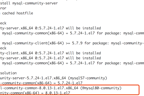 解决centos下yum install mysql-server没有可用安装包