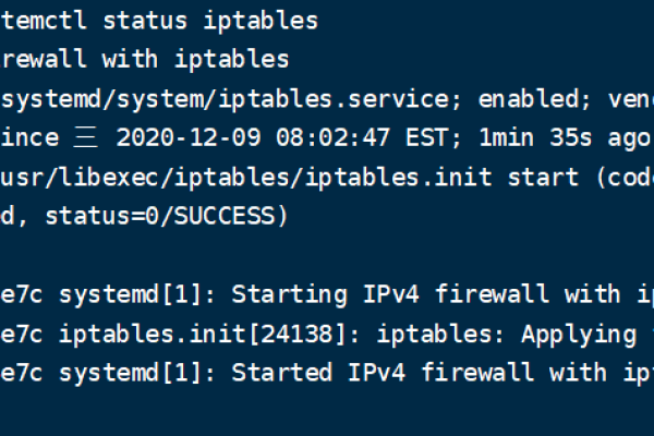 centOS7如何修改firewall为iptables  第1张