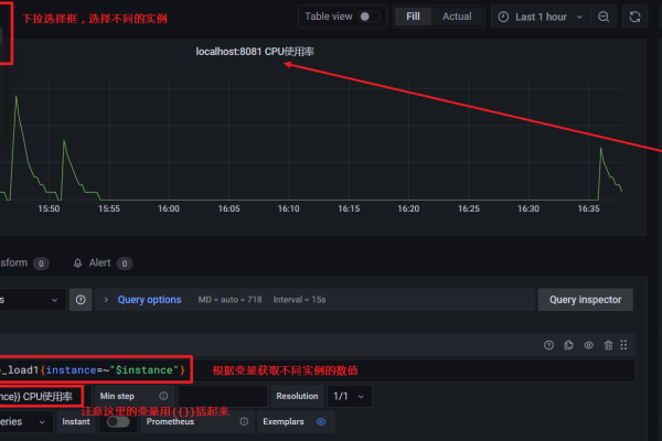 Grafana的变量如何使用