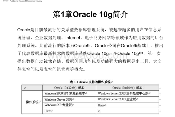 Oracle 183 迈向新一代数据库管理系统