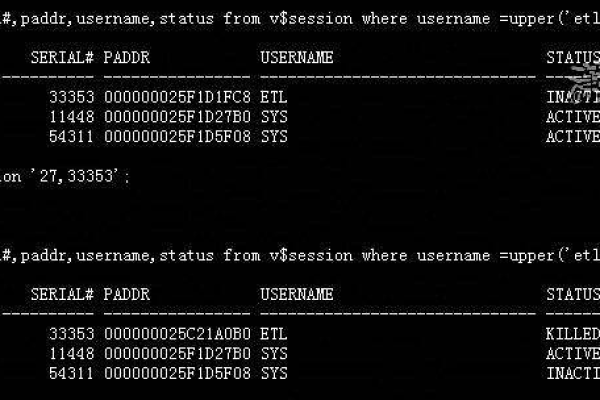 Oracle会话异常现象及解决办法