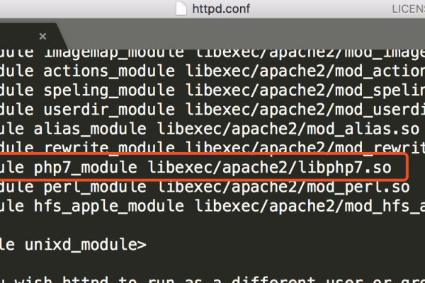 mac apache php  第1张