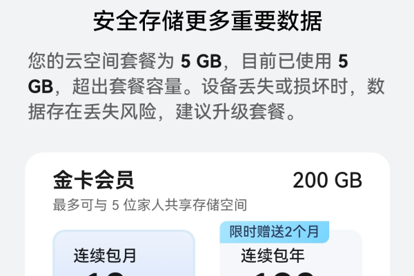 请问一下阿里云网盘与相册如何需要单独增加存储空间可以吗？