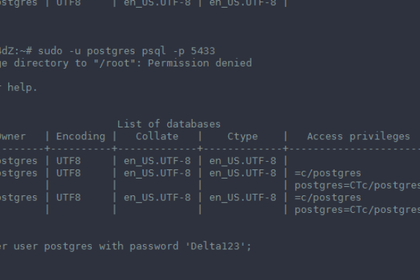 postgresql限制某个用户仅连接某一个数据库的操作