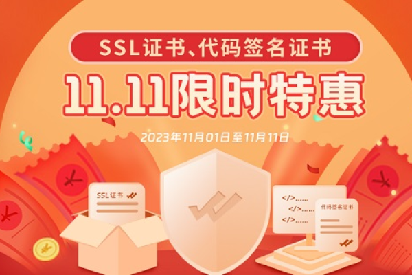 安信SSL证书双十一促销活动 扫码抽奖赢免单豪礼（安信电子认证中心）