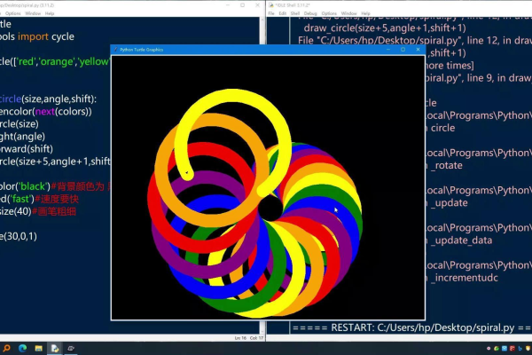 利用Python Turtle实现绚丽图形绘制：让你的代码动起来！