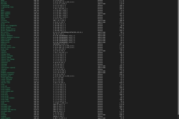 Rocky Linux中怎么查看系统资源占用情况