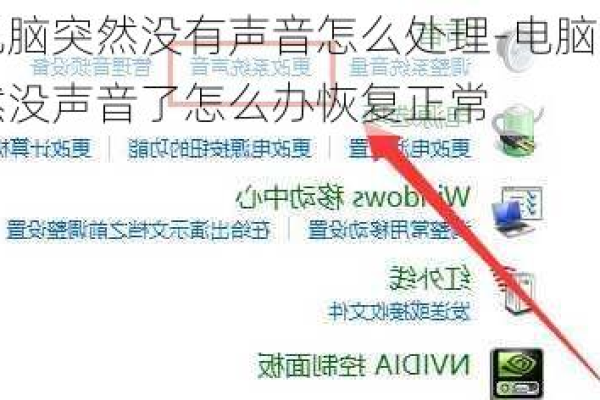 为什么电脑突然没声音  第1张