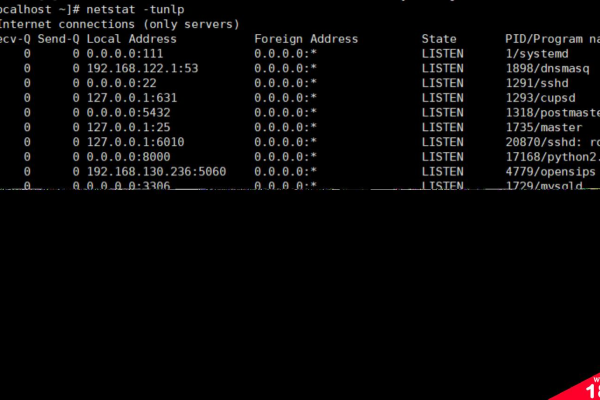 linux服务器如何查看端口占用情况