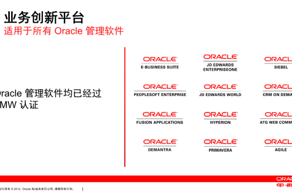 Oracle在信息管理领域的广泛应用