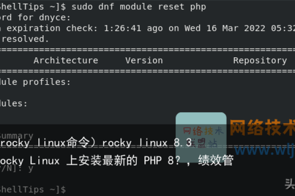 Rocky Linux中怎么管理软件包  第1张