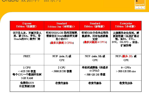 NV12和Oracle数据库技术比较