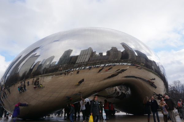 芝加哥 cloud gate  第1张