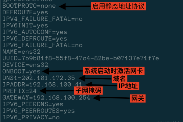 如何在CentOS中配置网络接口