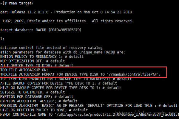 oracle rac清理归档日志