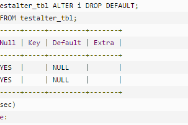 mysql中alert语句使用要注意哪些事项