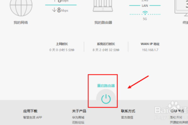 网络电视路由器如何重新启动设置