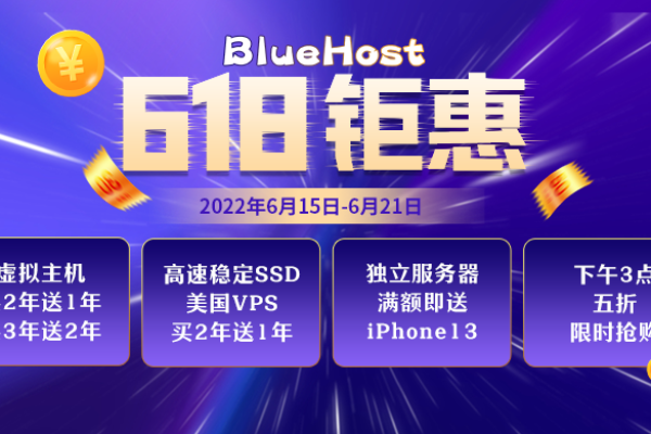 BlueHost主机春季特惠活动来袭 助力企业复工复产（bluehost主机怎么样）