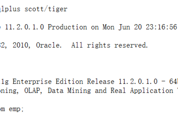 命令行登陆oracle  第1张