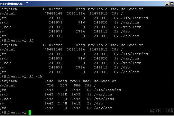 怎么查看Linux系统中磁盘的可用空间