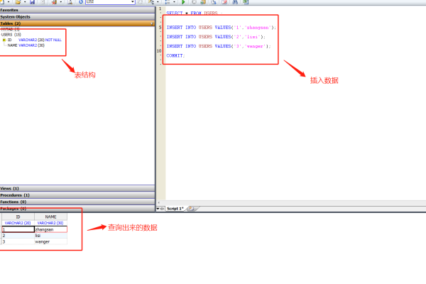 Oracle中实现两张表连接的简单方式