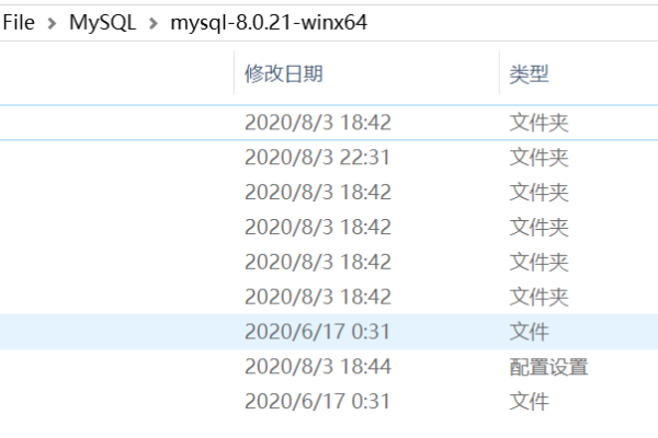 mysql下载安装教程8.0.21