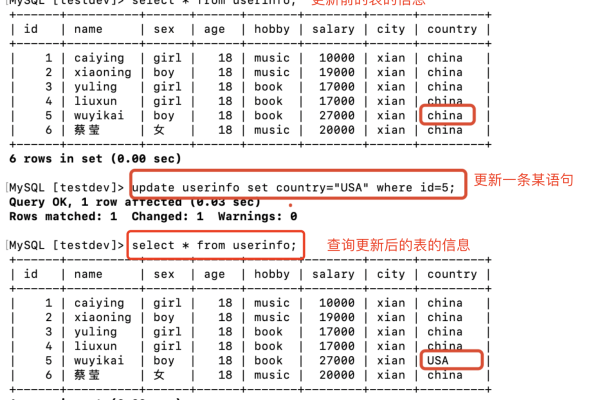 mysql怎么交换两列的值