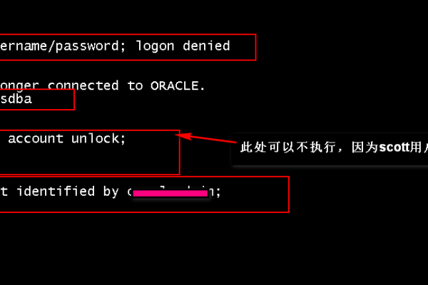用户Oracle中Scott用户账户的权限与特点分析  第1张