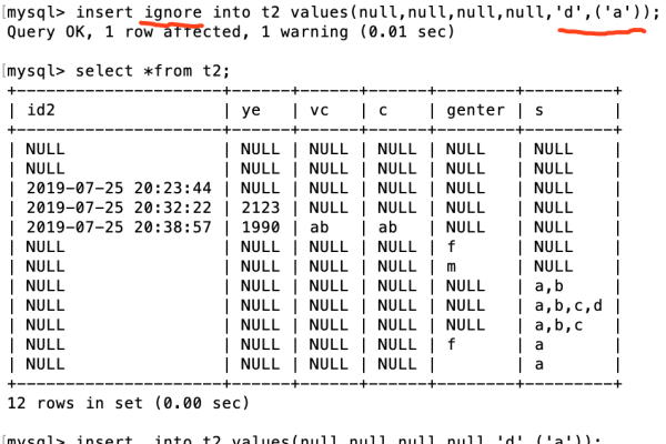 MySQL行列转换不确定的数据变为确定的结果