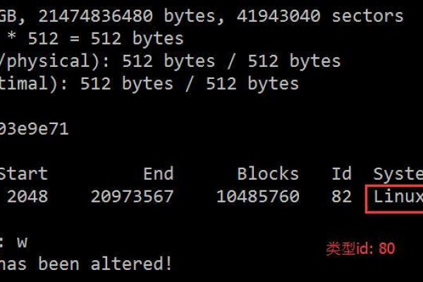 linux如何修改磁盘类型