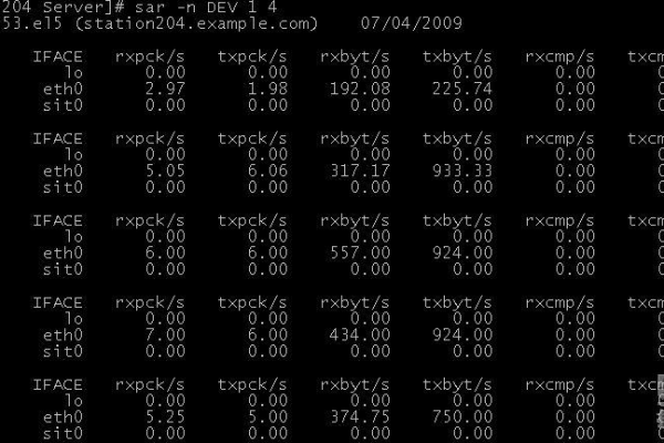 如何在Linux系统中查询网络流量？