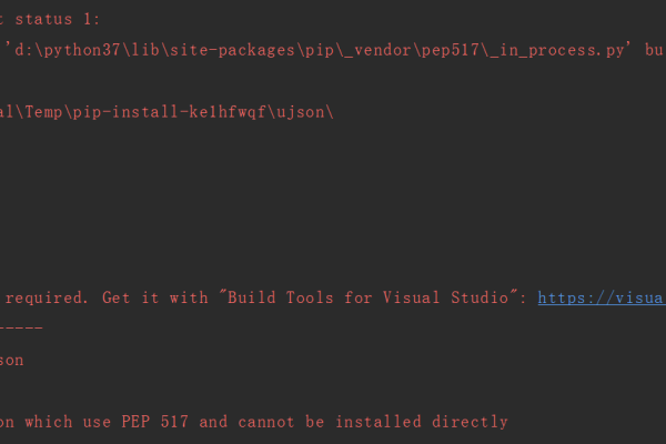 pip安装文件报错  第1张